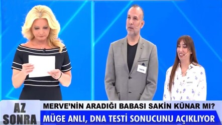 Sakin Künar Merve Güzel’in babası mı? Müge Anlı DNA testi sonucunu açıkladı - medya