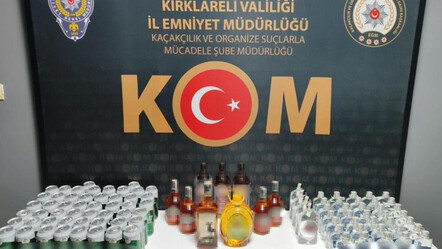 Kırklareli’nde dev operasyon: Şişe şişe kaçak içki ele geçirildi - gundem