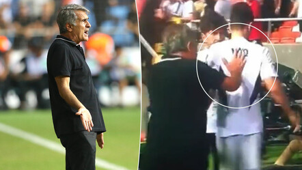 Şenol Güneş'in maç sonu Salih Uçan'a yaptığı hareket şaşırttı! Milli oyuncu stadyumdan keyifsiz ayrıldı - spor