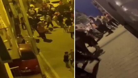 Kına gecesinde halay başı olma kavgası sokağa taştı: O anlar kamerada - gundem