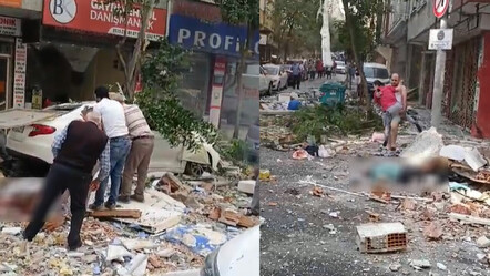 Bahçelievler'de patlama sonrası can pazarı! Yeni görüntüler ortaya çıktı - gundem