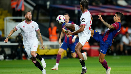 ÖZET Barcelona - Sevilla (1-0 Maç Sonucu) Sergio Ramos'tan kendi kalesine şok gol - spor