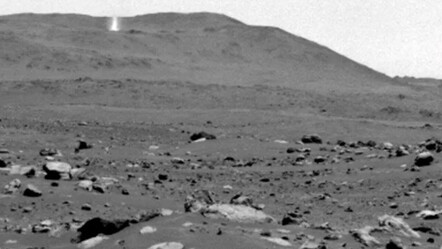 NASA'nın Perseverance'ı Mars topraklarındaki 'toz şeytanı'nı yakaladı - teknoloji