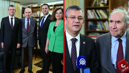 Özgür Özel’den Altan Öymen’e ziyaret: Ufuk turu yaptık - politika