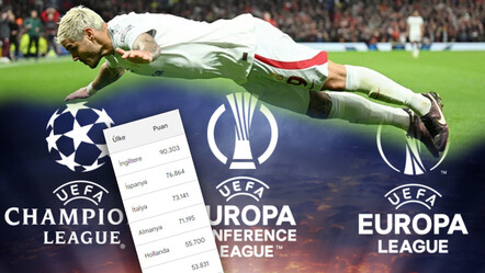 UEFA ÜLKE PUANI SIRALAMASI (2024) | Aslan listeyi altüst etti! Ülke puanı kaç oldu Ekim 2023? - spor
