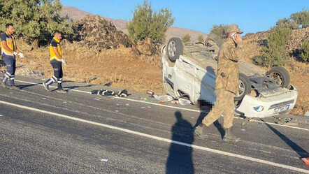 Diyarbakır’da korkunç kaza! Takla atan otomobildeki 3 kişi öldü, 2 yaralı var - gundem