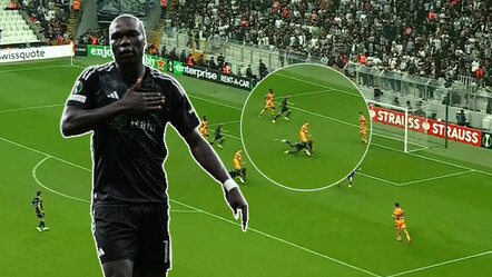 UEFA Konferans Ligi'nde haftanın golü Aboubakar'dan - spor