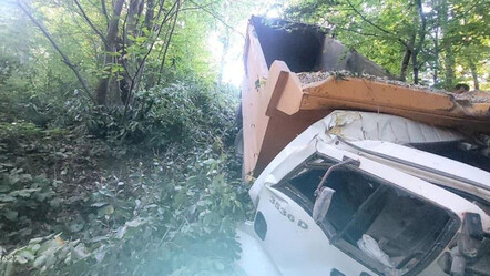 Kastamonu'da kamyon 7 metrelik uçuruma yuvarlandı! Sürücü sıkıştı - gundem
