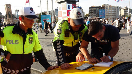 Taksim'den Karaköy'e 400 TL istedi: Cezadan kaçamadı - gundem