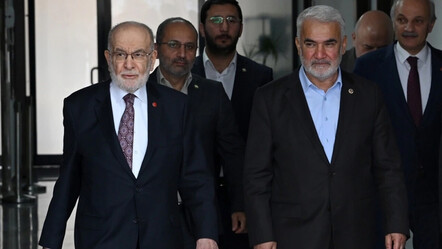 HÜDA-PAR ve Saadet'ten ortak Filistin mitingi: Karamollaoğlu ile görüşen Yapıcıoğlu açıkladı - gundem
