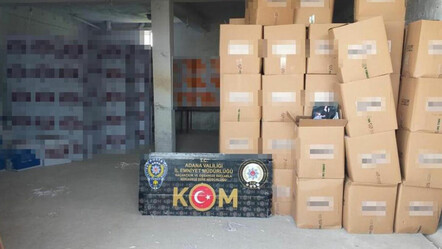 Adana'da dev operasyon: 60 milyon kaçak makaron ele geçirildi - gundem