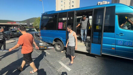 Maltepe'de görülmemiş kurtarma çalışması: Minibüsün içinde zıpladılar - gundem