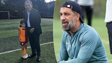 Arda Turan'ın oğlu Galatasaray futbol okuluna yazıldı! İlk idmanına Florya'da çıktı - spor