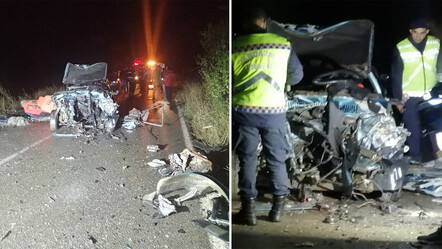 Isparta'da korkunç kaza: 5 ölü, 2yaralı - gundem