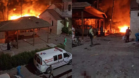 İsrail, Gazze'de hastaneyi bombaladı: 500'den fazla ölü var... İşte olay yerinden ilk görüntüler - dunya