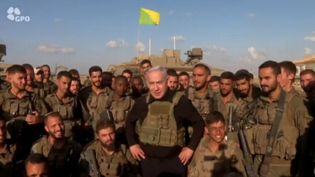 Askerileri ziyaret eden Netanyahu'dan kara harekatı mesajı: Hazırız - dunya