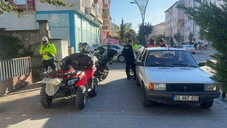 Polislerin 'Dur' ihtarına uymayıp kaçan ATV sürücüsüne rekor ceza - gundem