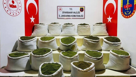 Diyarbakır'da 'Narko-terör' operasyonu! 1 ton 354 kilo esrar ele geçirildi: 6 gözaltı var - gundem