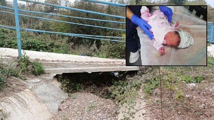 Kocaeli'nde 1 haftalık bebeği su kanalına bırakan kadın yakalandı - gundem