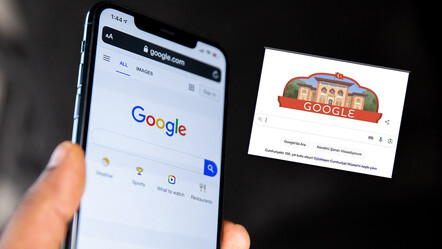 Bugün Google'a girenler sürprizle karşılaşıyor... İşte 100. yıla özel 'Türkiye doodle'ı - teknoloji
