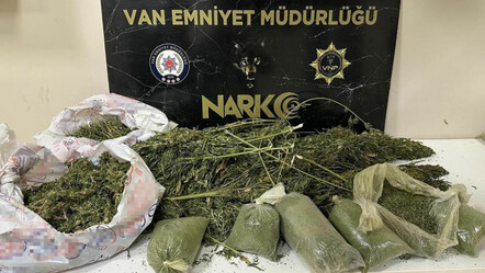 Van'da uyuşturucu operasyonu: Kilolarca ele geçirildi - gundem