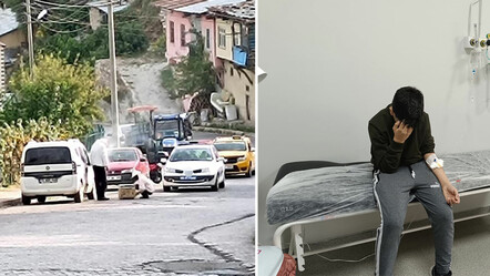 Kamyonetin kasasından düşen kovan panik saçtı: 3 kişi hastanelik oldu - gundem