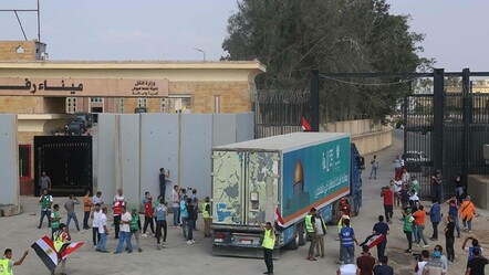 Yaralı Filistinlilerin tedavisi için Refah Sınır Kapısı açılıyor - dunya