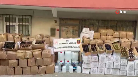 İstanbul'da sahte içki operasyonu! 41 ton ele geçirildi, tam 15 milyon TL değerinde, 7 gözaltı var - gundem