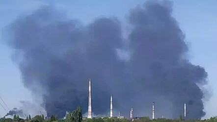 Moskova bu kez Ukrayna'da petrol rafinerisi vurdu - dunya