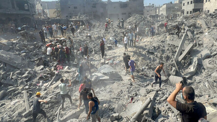 Son dakika haberi! İsrail-Hamas savaşından son gelişmeler: İsrail, Cibaliye Mülteci Kampı'nı yine vurdu - dunya