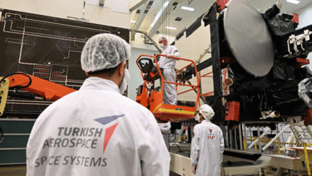 Yerli ve milli uydu Türksat 6A ilk kez görüntülendi - ekonomi