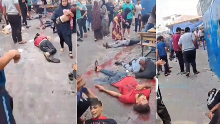 İsrail'den Gazze'de bu kez 'okul' katliamı: Çoğu çocuk çok sayıda Filistinli hayatını kaybetti - dunya