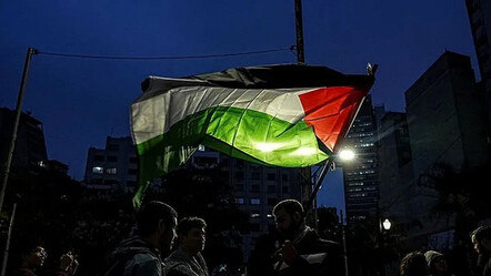 Brezilya'da binlerce kişiden Filistin'e destek gösterisi - dunya