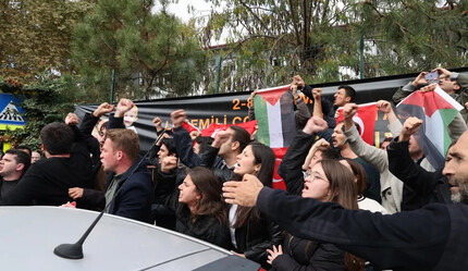 Başkentte Blinken protestosu: Polis müdahale etti - dunya