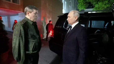 Putin, Ukrayna sınırındaki karargahı ziyaret etti - dunya