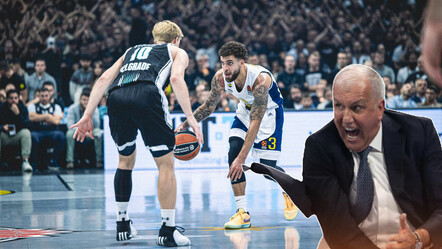 Obradovic'in çılgın sevinci! Sanki ilk kez maç kazandı (Partizan - Fenerbahçe Beko: 85-84 Maç Sonucu) - spor