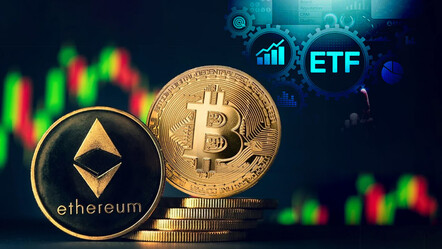 Kripto paralarda ETF dalgası büyüyor! Bitcoin sert düştü, Ethereum rekor kırdı - ekonomi