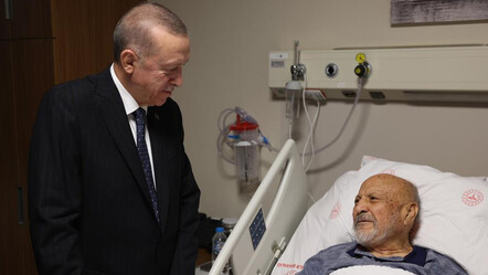 Erdoğan'dan eski Devlet Bakanı'na hastanede ziyaret - gundem