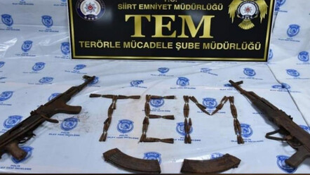 Siirt'te terör operasyonu! Toprağa gömülü silah ve fişekler ele geçirildi - gundem