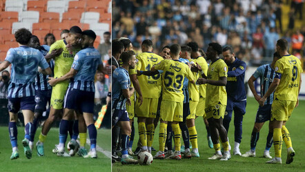 Jayden Oosterwoolde'ye üç kişi daldı! Adana Demirspor - Fenerbahçe maçında gergin anlar - spor