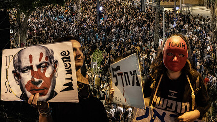 İsrailliler ayaklandı! Tel Aviv 'Netanyahu istifa' sloganlarıyla inledi - dunya