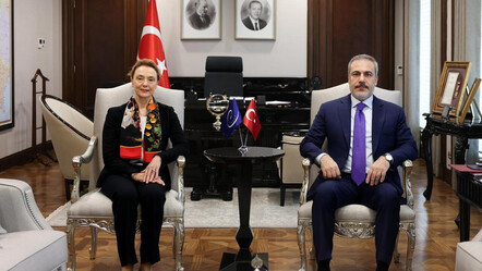 Dışişleri Bakanı Fidan Avrupa Konseyi Genel Sekreteri Buric​​​​​​​ ile görüştü - gundem