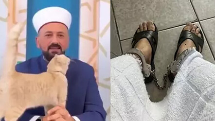 Mekke'de Filistin ve Gazze kelimelerini kullanan Hafız Mustafa Efe gözaltına alındı - dunya