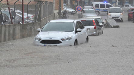 Şanlıurfa, Mersin ve Malatya'da sağanak yolları göle çevirdi - gundem