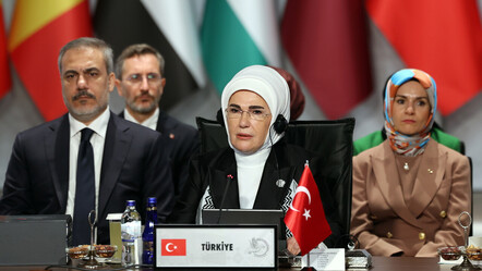 Emine Erdoğan ve lider eşlerinden dünyaya Gazze için barış mesajı: Hiçbir ideoloji masum bir insanın canından değerli değildir  - dunya