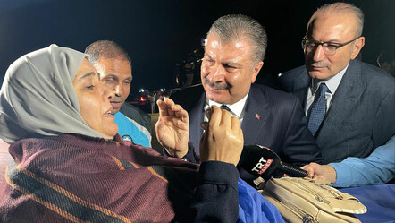 Gazzeli kanser hastaları Türkiye'de - politika
