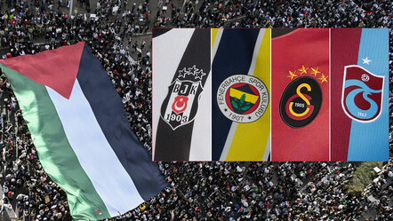 Taraftar grupları soykırıma karşı omuz omuza! Filistin için bir araya geldiler - spor