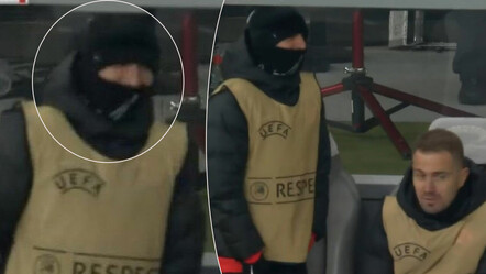 Almanya - Türkiye maçındaki maskeli futbolcu sosyal medyayı ikiye böldü! Kim olduğu belli oldu - spor