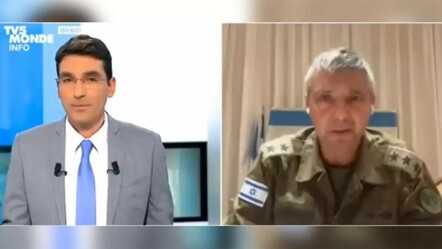 Fransız sunucu, İsrail sözcüsünü yayından aldı: Kızdıran Şifa Hastanesi sorusu - dunya