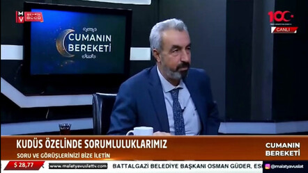 Canlı yayın sırasında deprem oldu! Malatya Vuslat TV’de panik anları - gundem